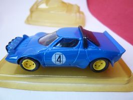 Lancia Stratos - blau 4 - sehr alte OVP von SOLIDO