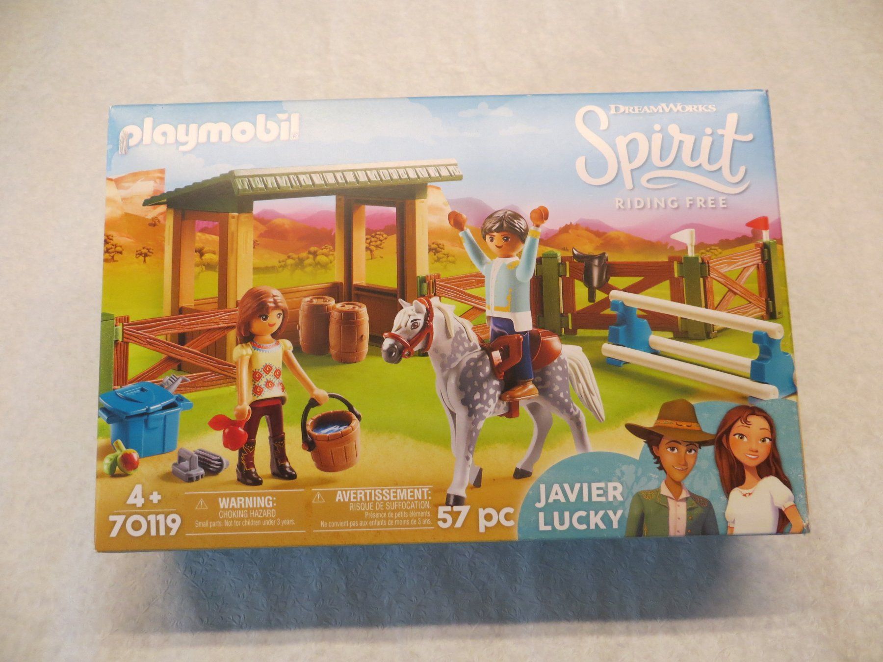 Playmobil 70119 Spirit Riding Free mit Javier+Lucky komplett (Gebraucht ...