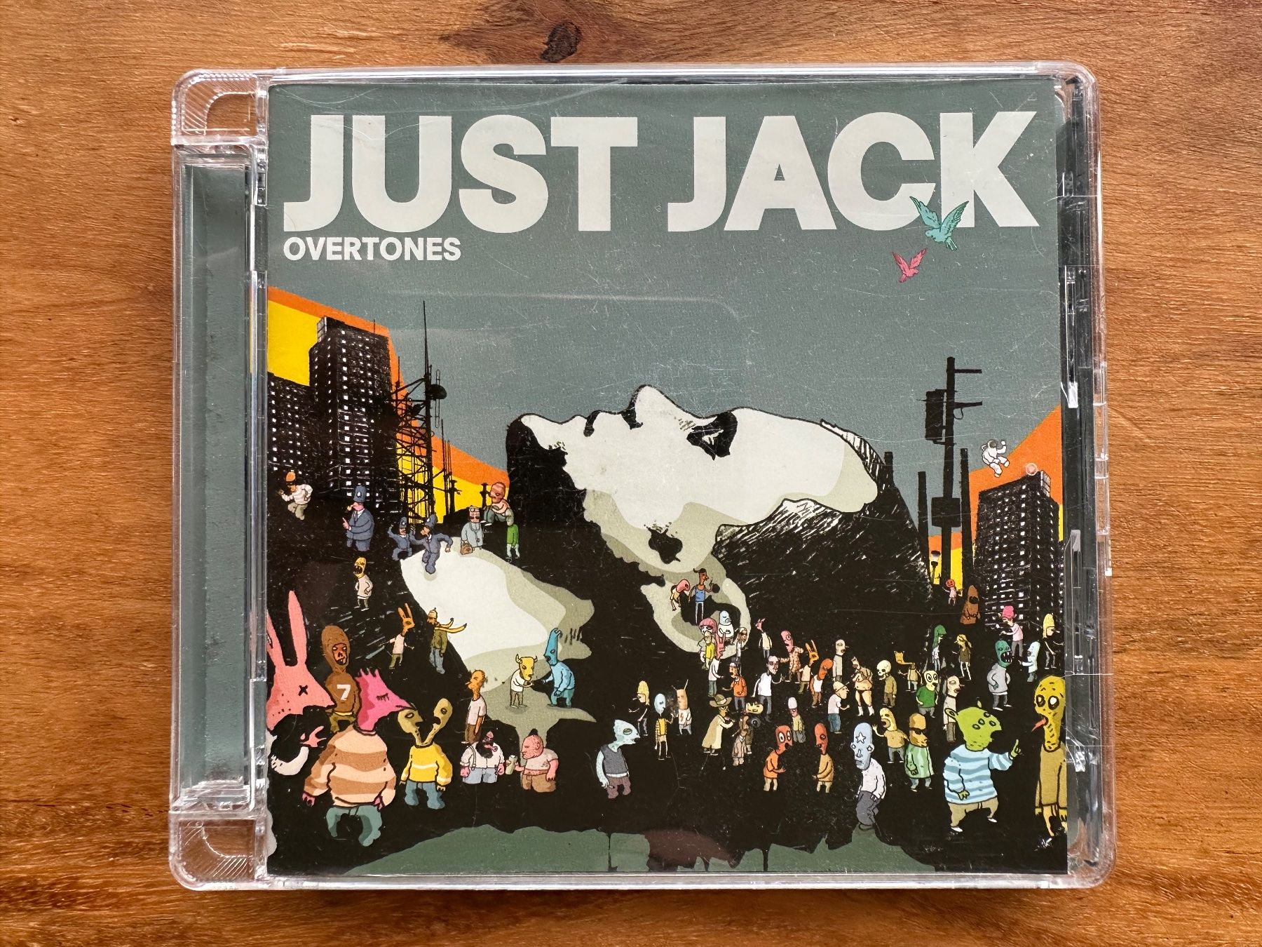 CD: Just Jack ‎– Overtones – Usato da Horgen venduto da flyingpenguin2000