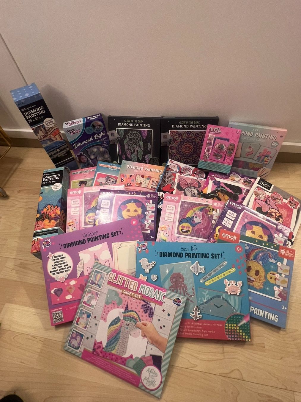 Bastelsets: Riesiges Diamond Painting Set #23 – Neu und originalverpackt aus Wildegg von Car-Mania