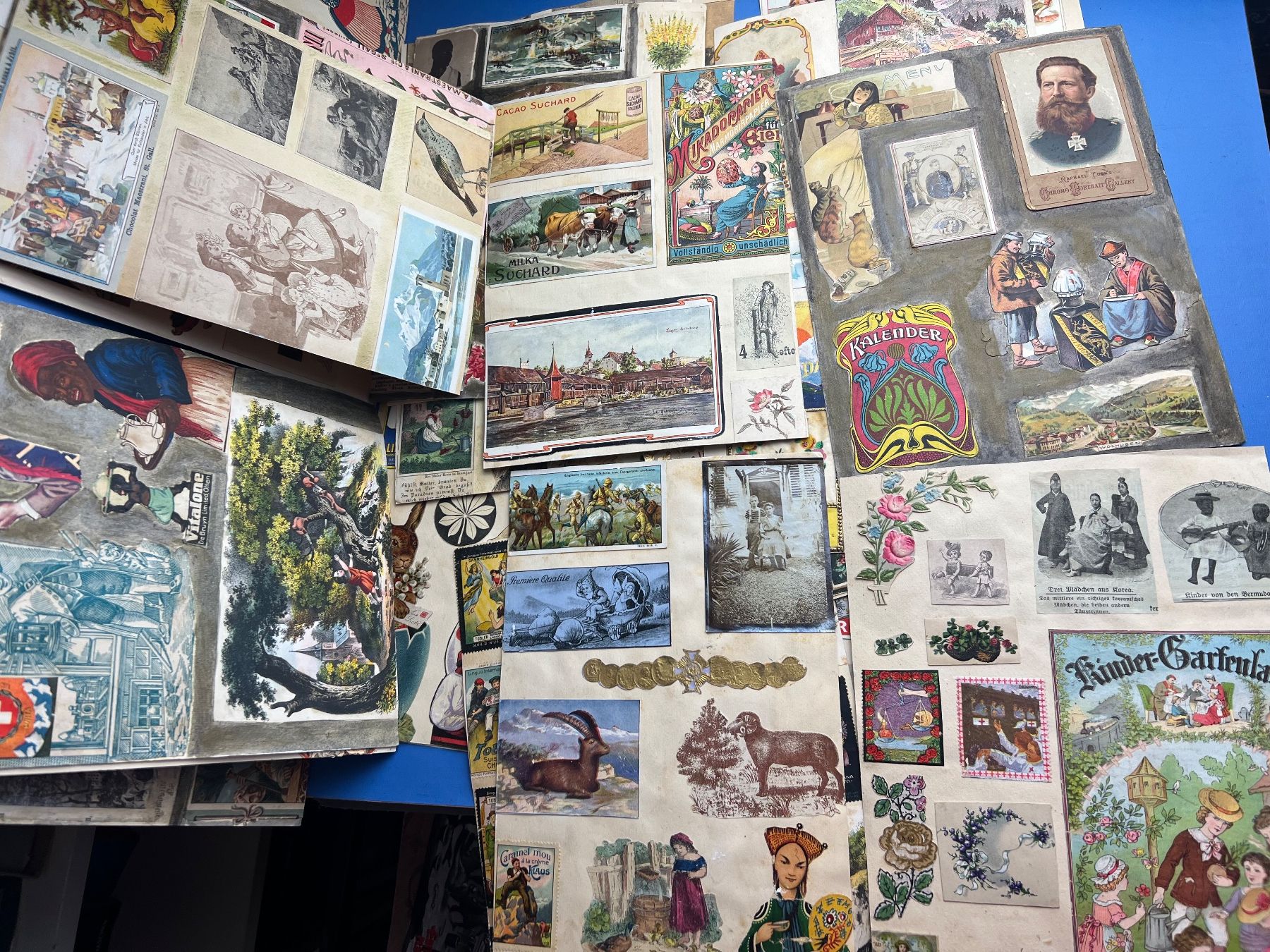 Foto & Immagini: Antike Bildli Sammlung 24 Seiten Ca. 26 x 20 cm – Usato da Unterengstringen venduto da Gustav03