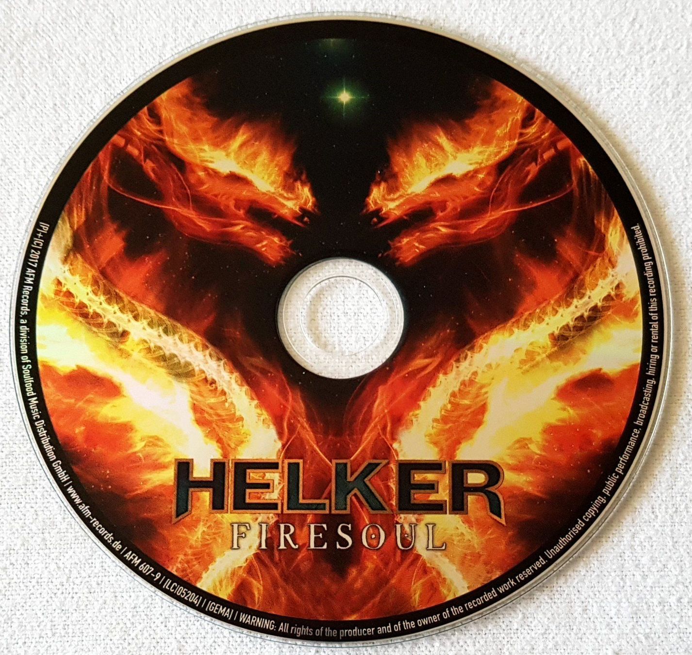 CDs: Helker – Firesoul - CD - Digipak - 2017 - First Press - – D'occasion à Uster par Zardodel 5
