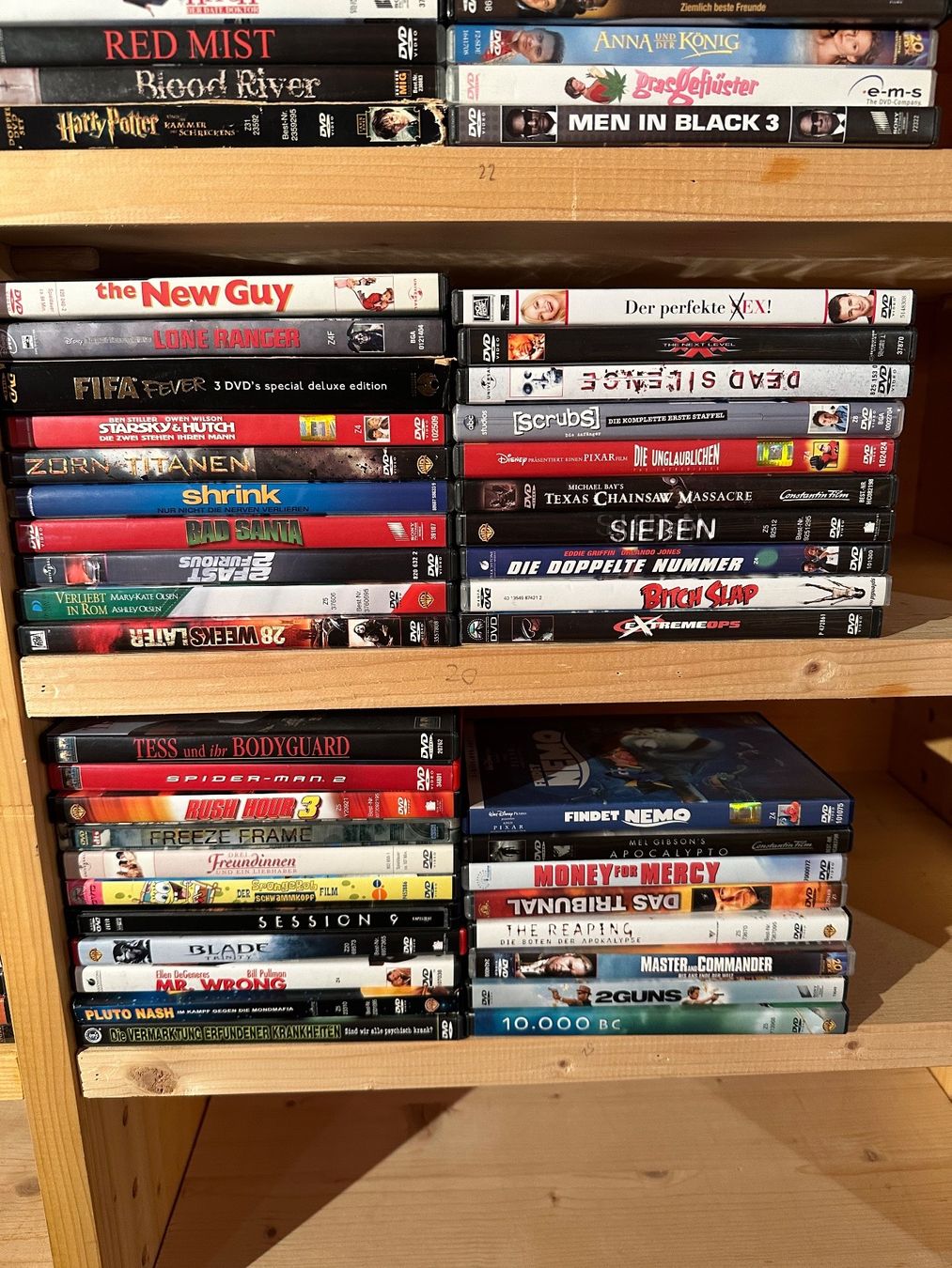 Tutti i DVDs: 170 Filme DVD – Usato da Villmergen venduto da Bezdupe 6