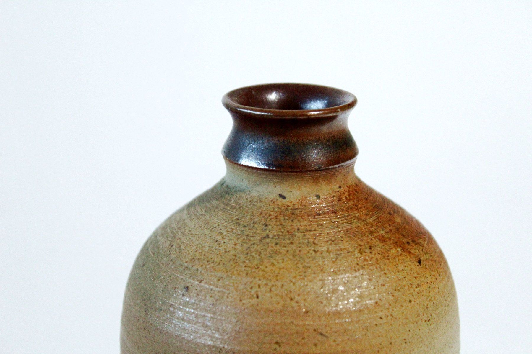 Vasen & Gefässe: Monogrammierte Unikat - STUDIOKERAMIK - VASE / FLASCHE, 1975 – Gebraucht aus Bern von kultiges 2