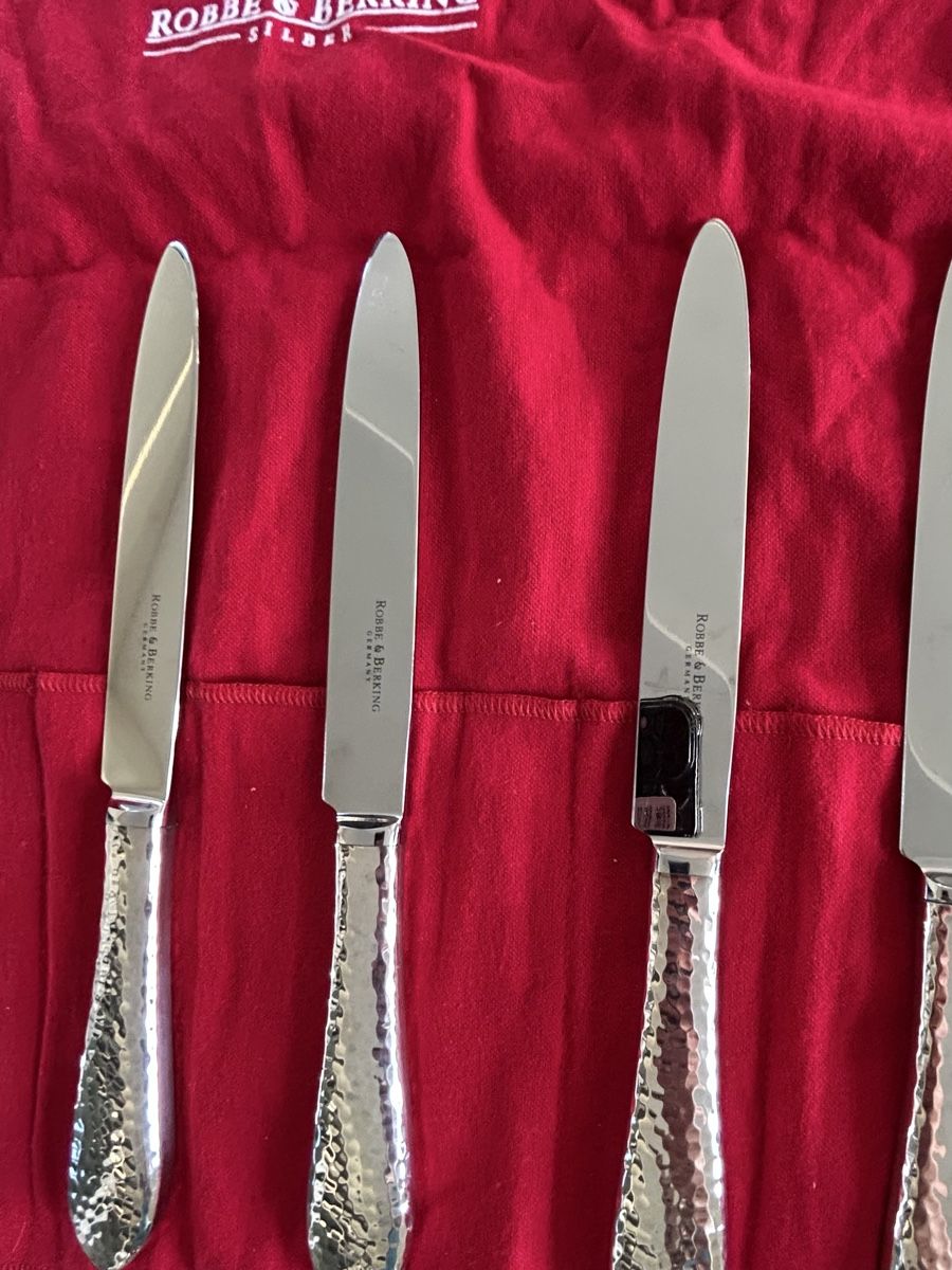 Robbe & Berking Messer: Robbe & Berking Martelé 6 Menümesser – Gebraucht aus Winterthur von RedRum68 2