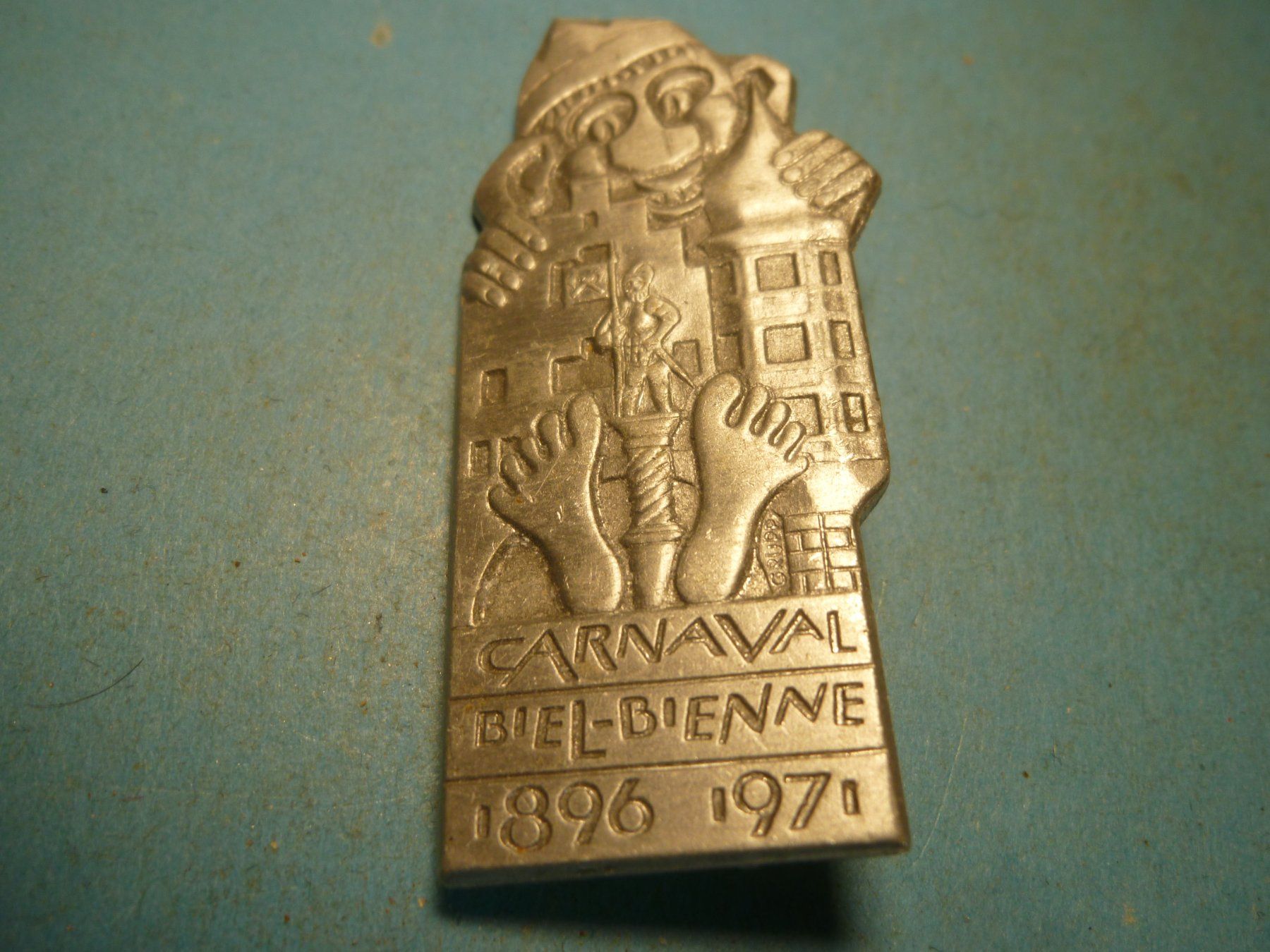 Placchette & Badge: BIEL 1971 ALU – Usato da Ried (Muotathal) venduto da Mandarin02