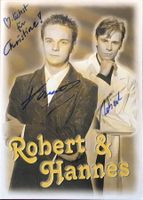 Robert & Hannes Autogramm signiert Foto 10x15cm
