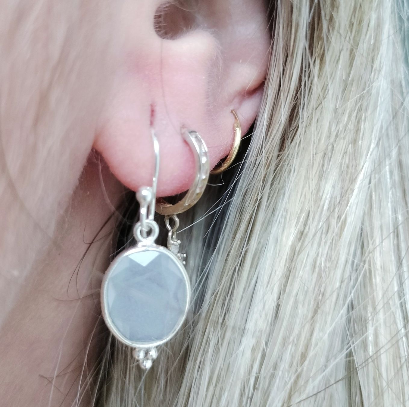 Ohrringe & -stecker: Ohrringe 925 Silber Mondstein – Neu (gemäss Beschreibung) aus Schwyz von els_7cys 3