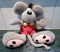 Diddl Stoffmaus ca. 35 cm gross aus den 90er Jahren