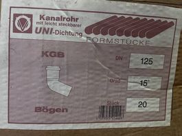 PVC Formstücke für Kanalisation 
