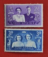 RSA SÜDAFRIKA KING ENGLAND GEORGE ELIZABETH MARGARET 1947*