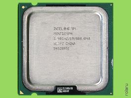 Pentium 4 HT, 3.40 GHz/1M/800, LGA 775