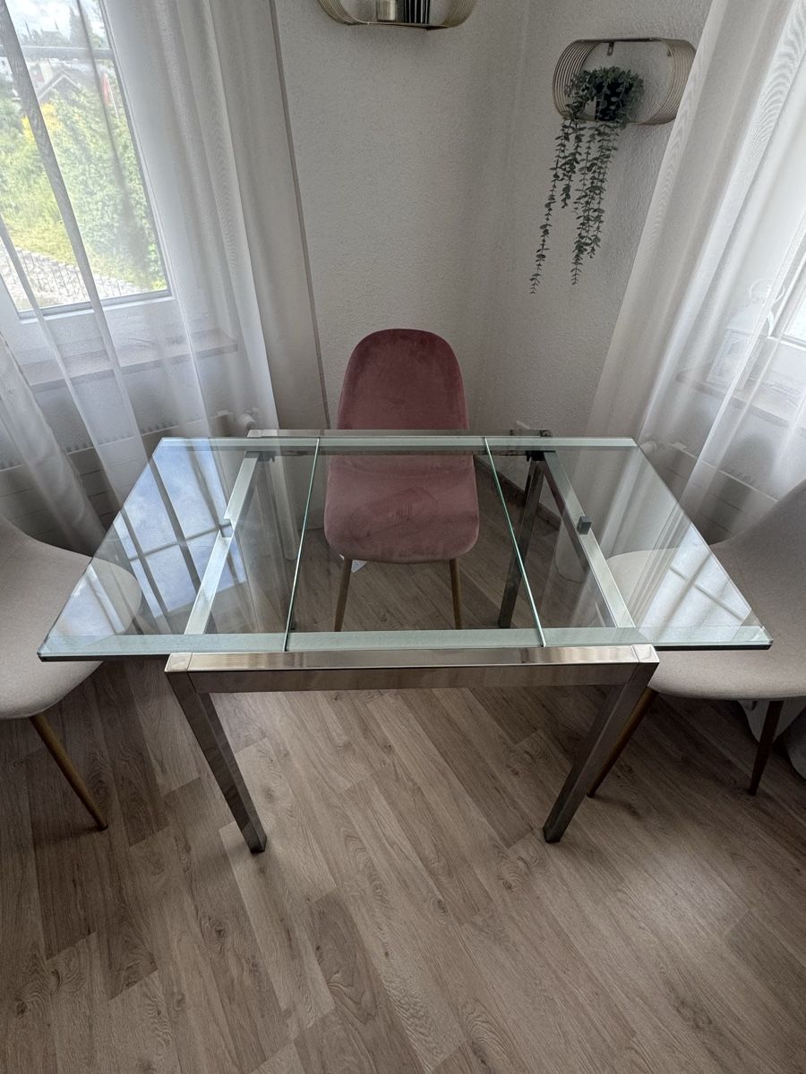 Ikea Tavoli: Ausziebarer Glastisch - Ikea Glivarp – Usato da Villmergen venduto da rah_y568 3