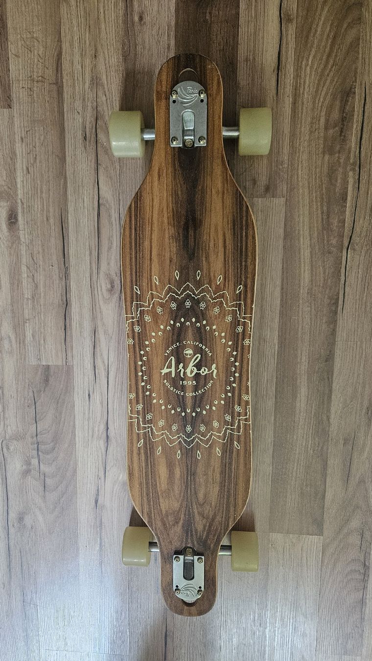 Arbor Skateboards: Arbor Axis Longboard Solistice Collection Holzoptik – Usato da Münsingen venduto da _chrissy_