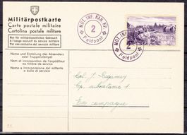 Militärpostkarte 2.Wk Mit Soldatenmarke