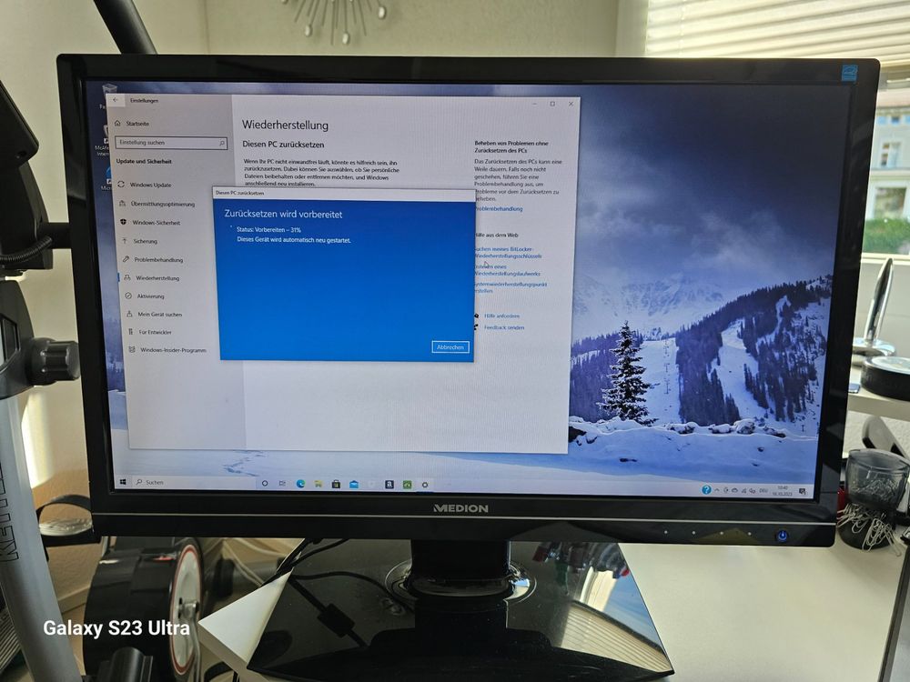 Computer Bildschirm PC Monitor 23” LED Backlight MEDION MD20889