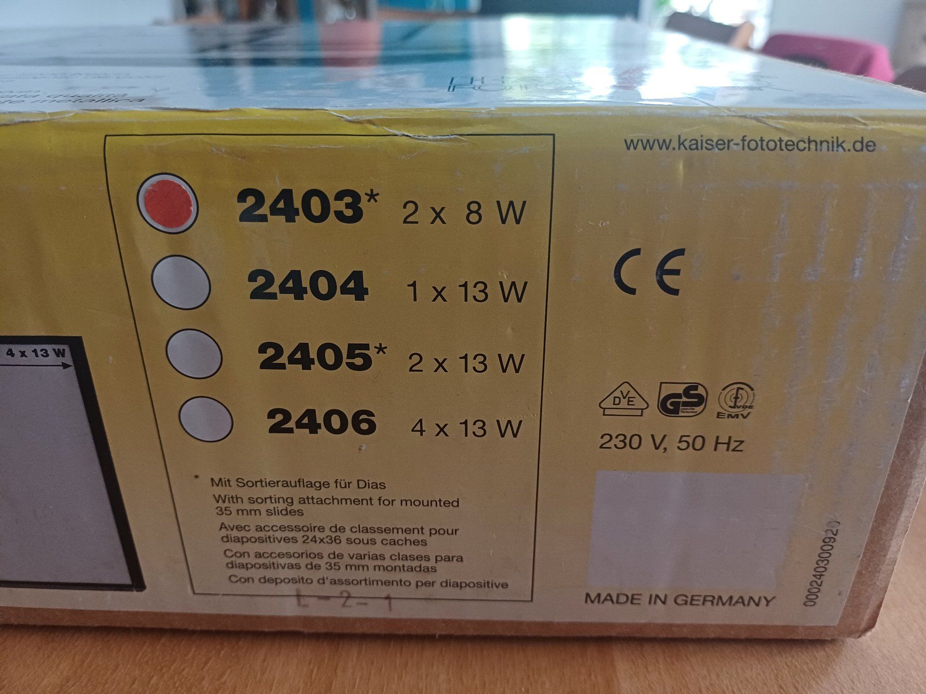 Servierplatten: Lichtplatte Kaiser Prolite Basic 2 – Gebraucht aus Igis von Taurus266 1