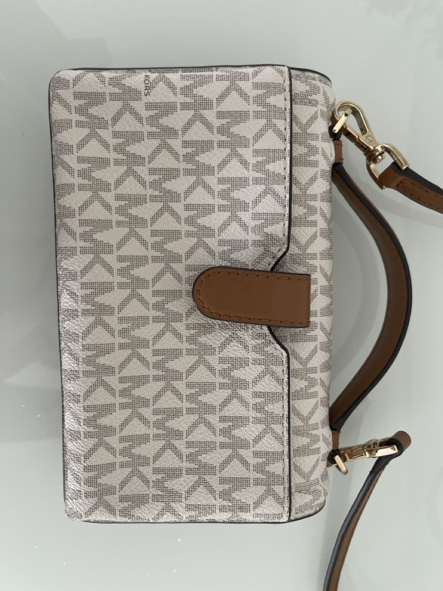 Michael Kors Borse da donna: Michael Kors Tasche mit Logo beige-braun  – Nuovo (secondo la descrizione) da Rotkreuz venduto da lar_wfh2 1