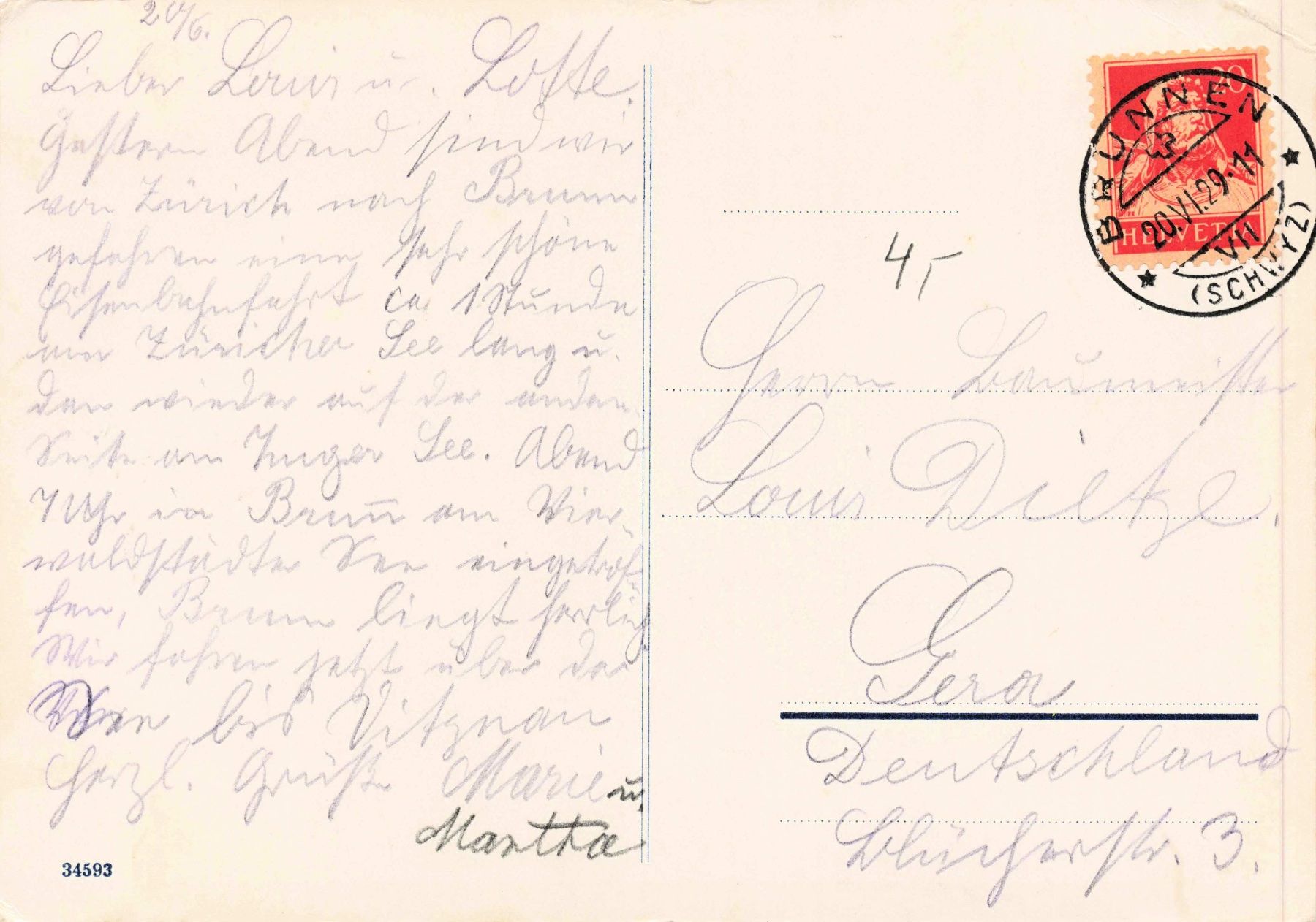 Cartes postales: Zurich G – D'occasion à Biasca par Blenio71 1