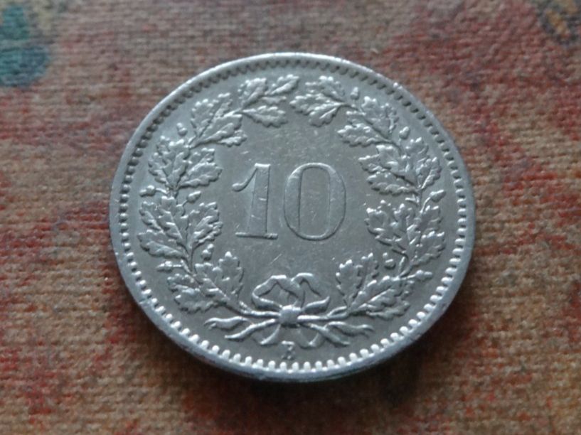 Tutti le monete: 10 Rp. 1965 – Usato da Romanel-sur-Lausanne venduto da Swift13 1