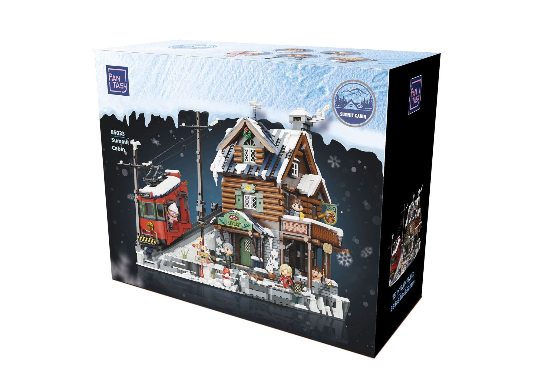 Kit di costruzioni: Pantasy Original Jeu de construction cabane sommitale – Nuovo e nell'imballaggio originale da St-Imier venduto da ATTAKSHOP 5