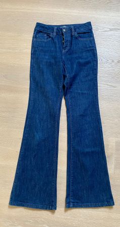 Neuwertige dunkelblaue Denim Jeans von Esprit Grösse 25/32
