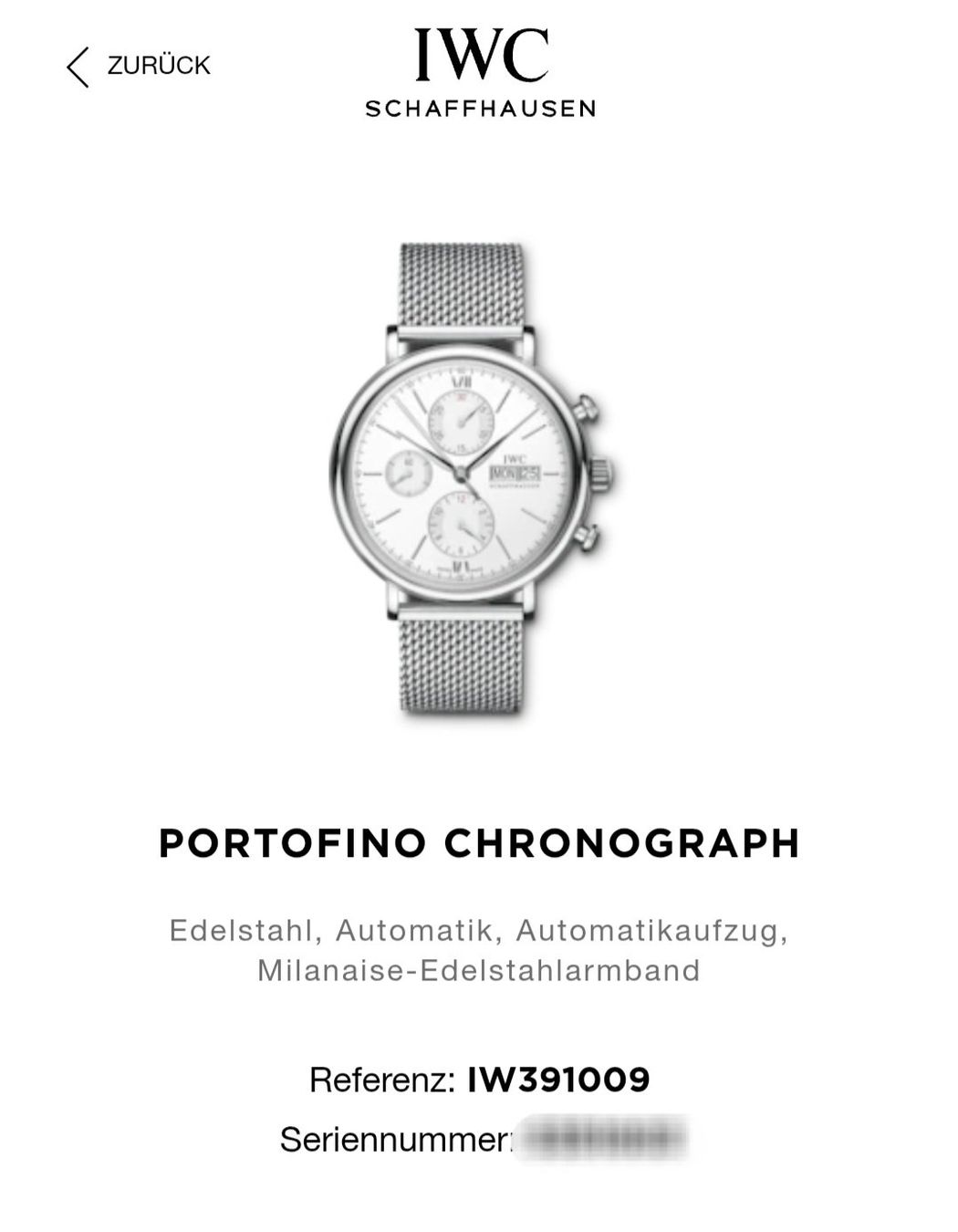 IWC Orologi: IWC Portofino Chronograph, 2018 Fullset – Usato da Gerzensee venduto da Yanick7 5