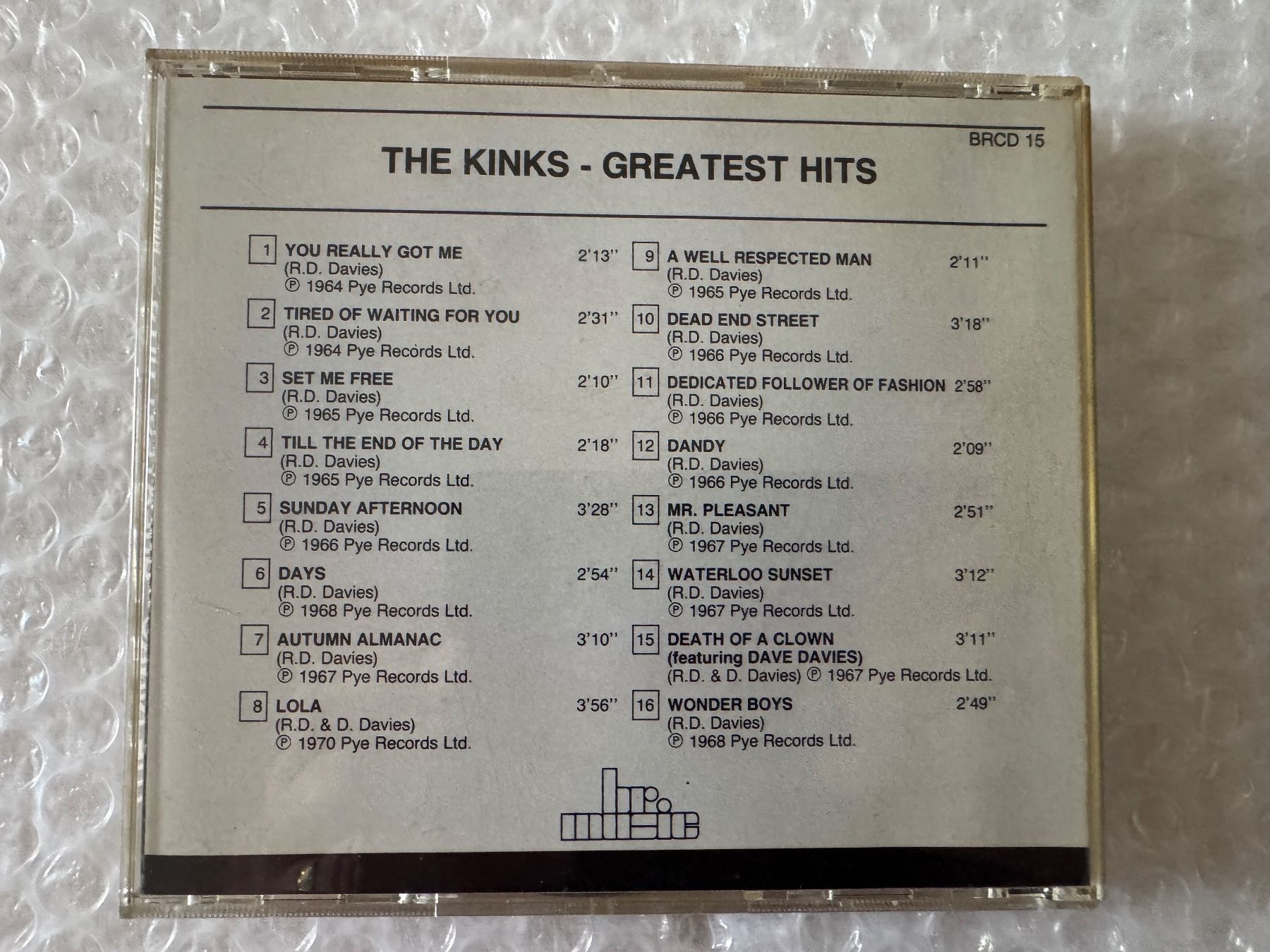 CDs: The Kinks - Greatest Hits – Neuf (Voir description) à Duggingen par Kisha010 2