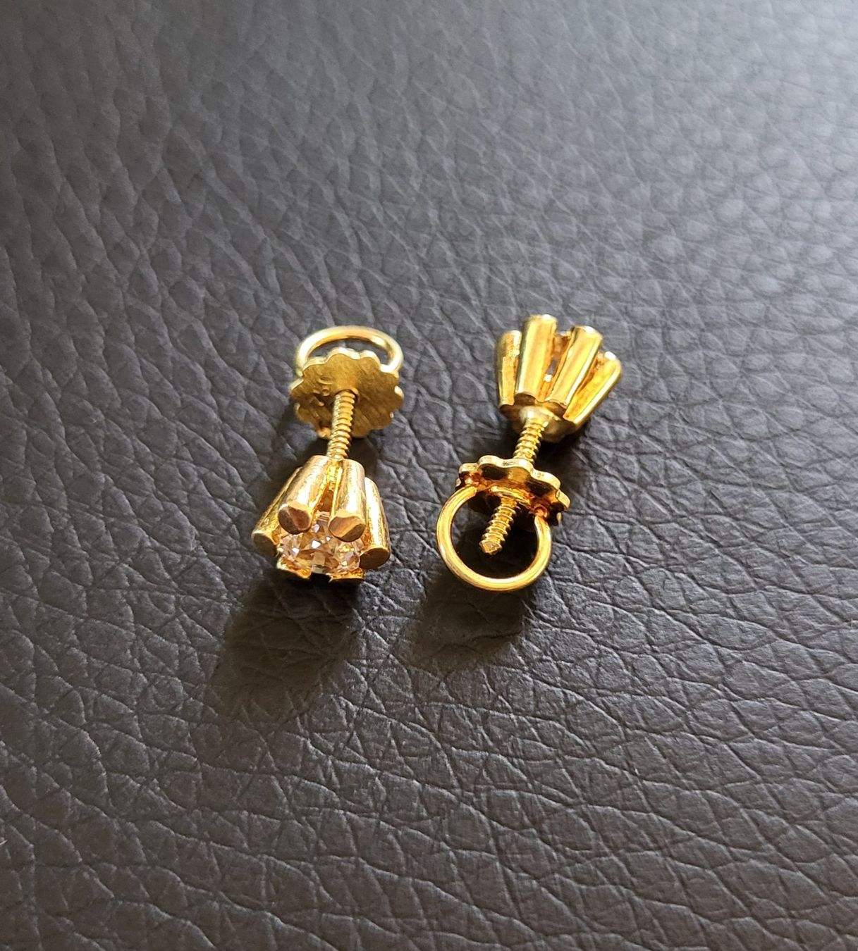 Orecchini pendenti & Orecchini a lobo: Gold 750 Ohrstecker Mit Steine – Usato da Wald ZH venduto da Dasilver 8