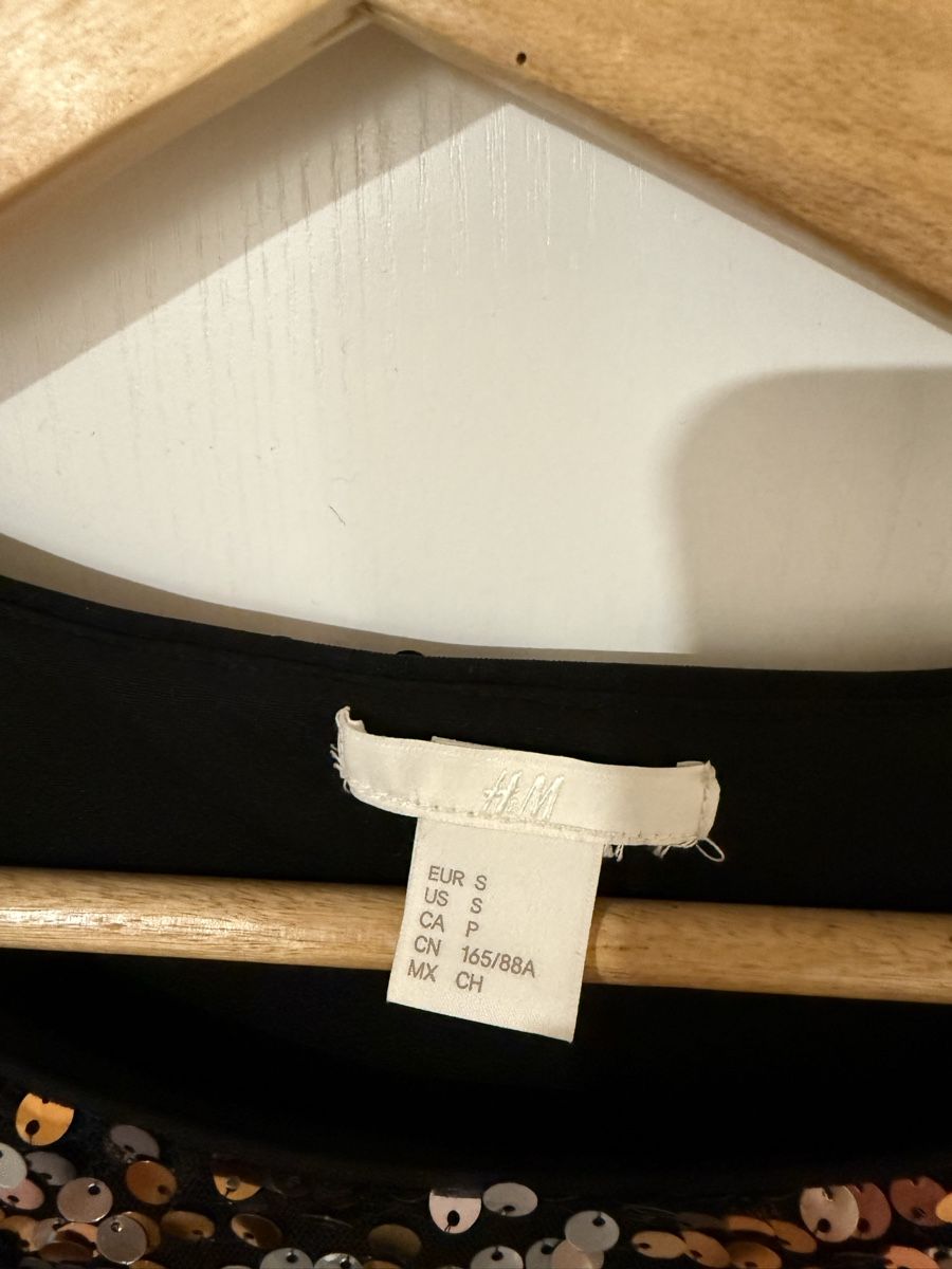 H&M Tops: NEUF ! Haut a sequins / Taille S – Neu (gemäss Beschreibung) aus MASSONGEX von Luluone 1