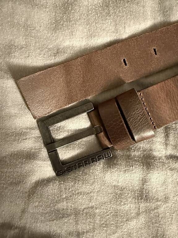 Gürtel: G-Star RAW Ledergürtel braun  – Gebraucht aus Wädenswil von dom_pz5d