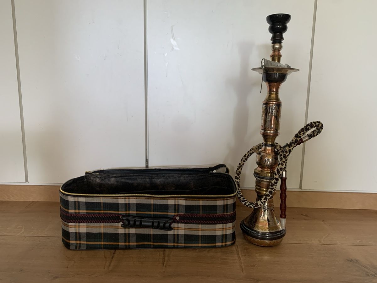 Narghilé: Narguilé Shisha avec mallette de transport – Usato da Chardonne venduto da 245308 1