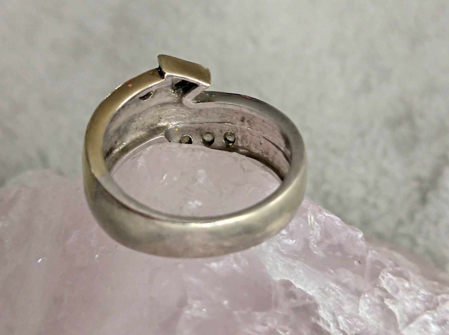Anelli: Ring Silber 925 vergoldet – Usato da Istighofen venduto da Ringparadies 1