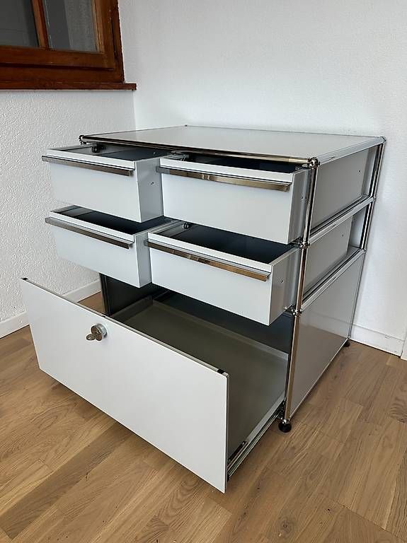 USM Kommoden: Commode USM Haller en Gris Clair // Ref. AY0444 – Gebraucht aus Ravoire von ARKY_s 3