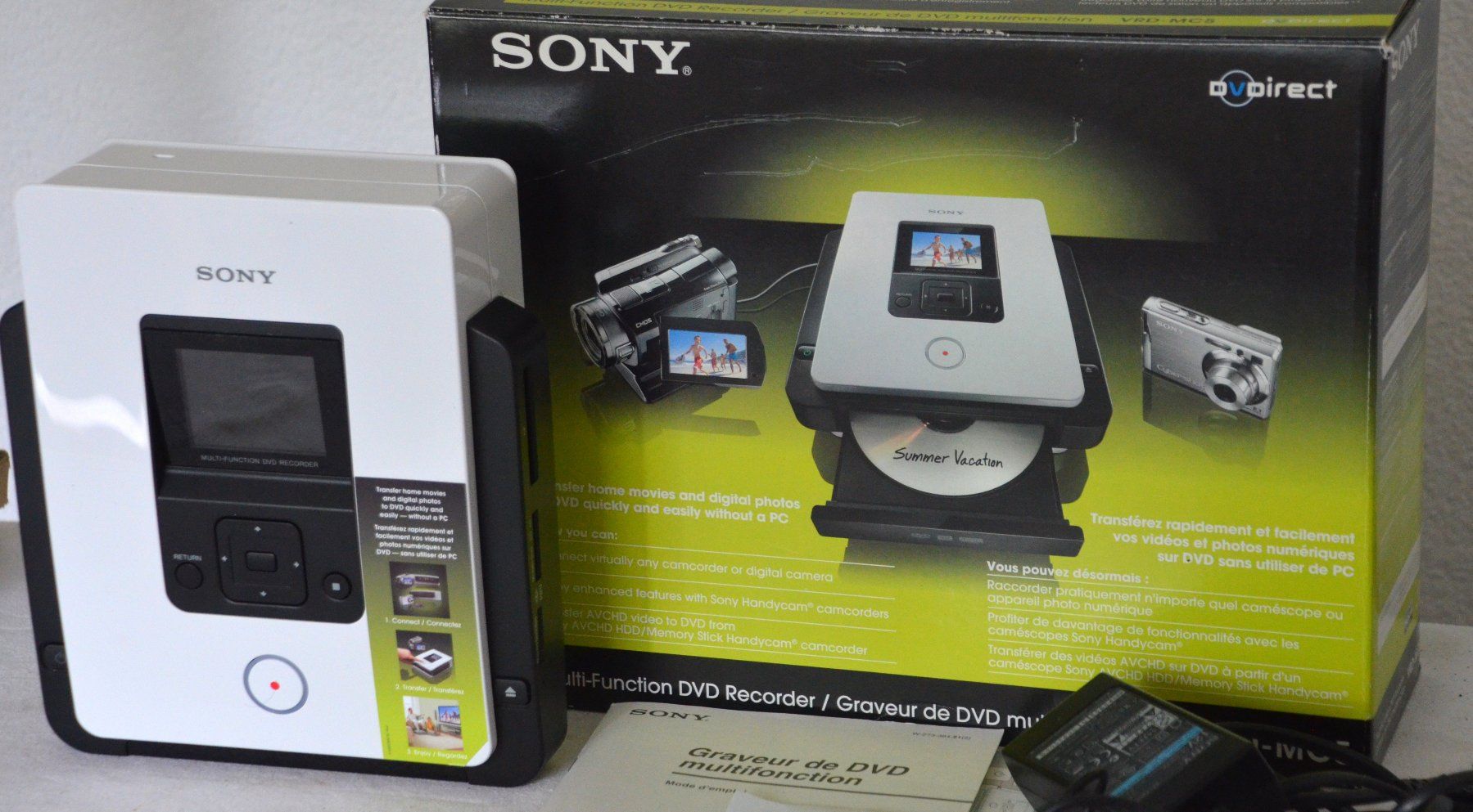 Sony Aufnahmegeräte: Sony VRD-MC5 DVD Recorder Brenner – Neu und originalverpackt aus Collonges von arashee 2