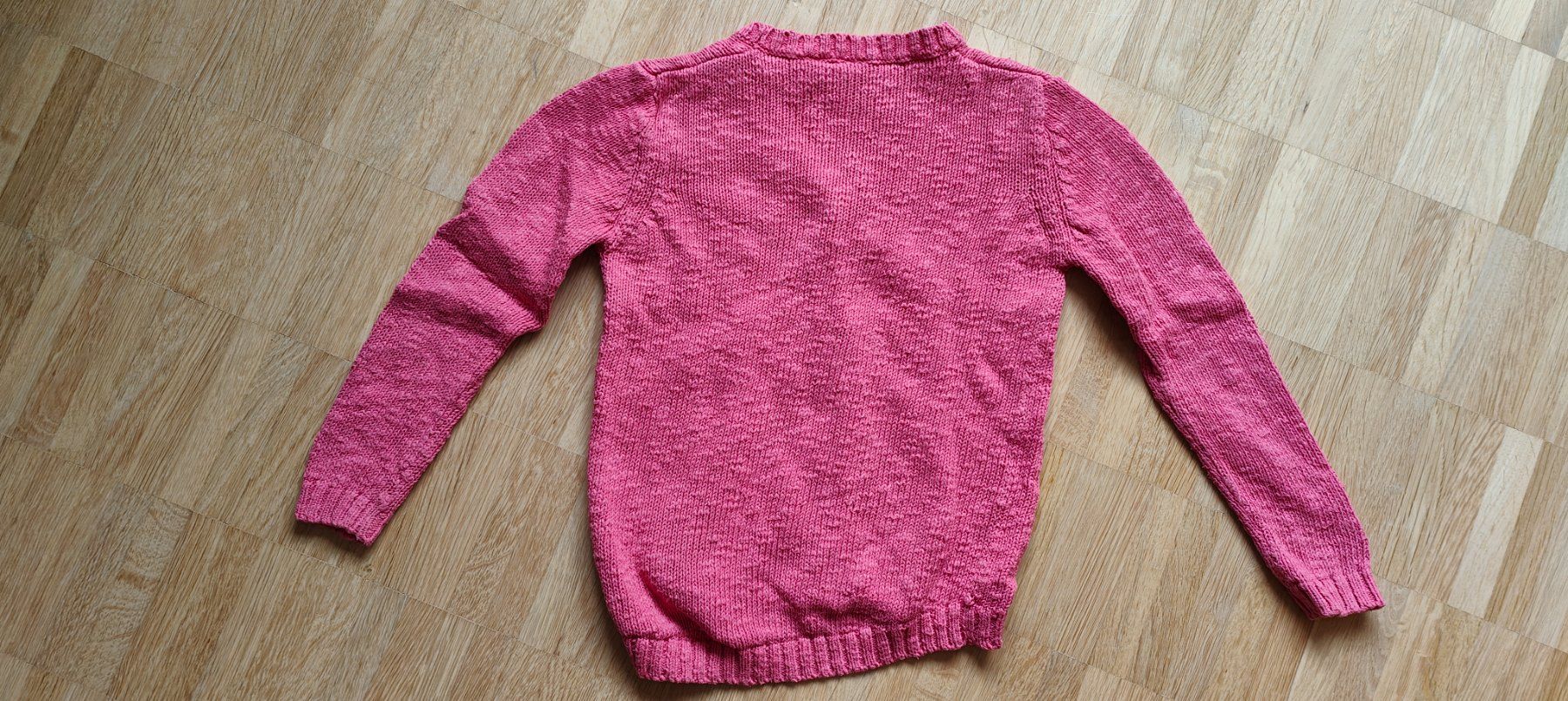 Maglioni & Felpe: Herziges Baumwoll- Strickjäckli (Gr. 98) – Usato da Wädenswil venduto da adelimmat 1