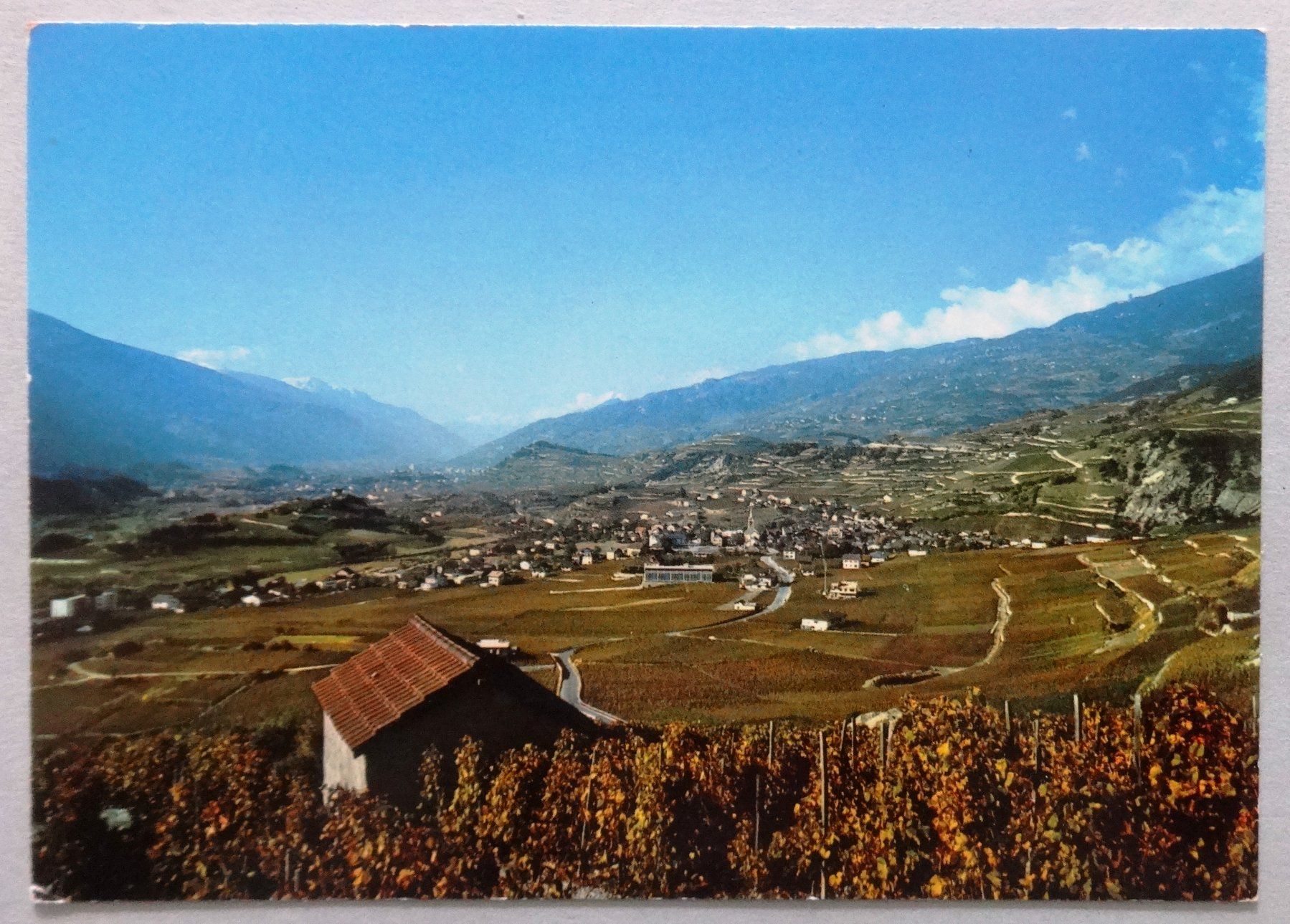 Cartoline postali: Salgesch (Salquenen) – Usato da Fétigny venduto da Billy2miny