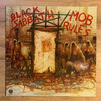 BLACK SABBATH - MOB RULES...LP OG EU 1981...EX/EX