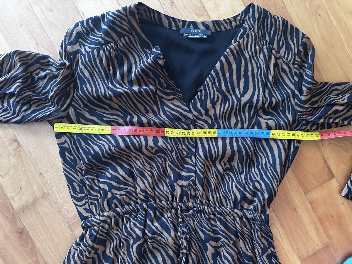 Vestiti: SET Kleid mit Animal Print Grösse ca. M  – Usato da Buchs SG venduto da Sunie 2