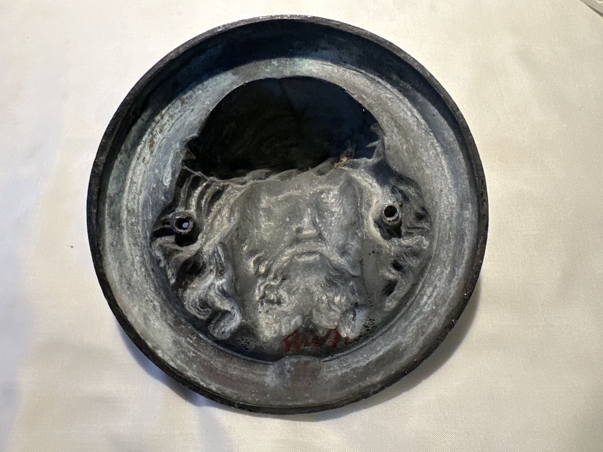 Sculptures & Statues: Jesus Relief aus Metall, Durchmesser 18,5cm – D'occasion à Zürich par Chaeffeler 4