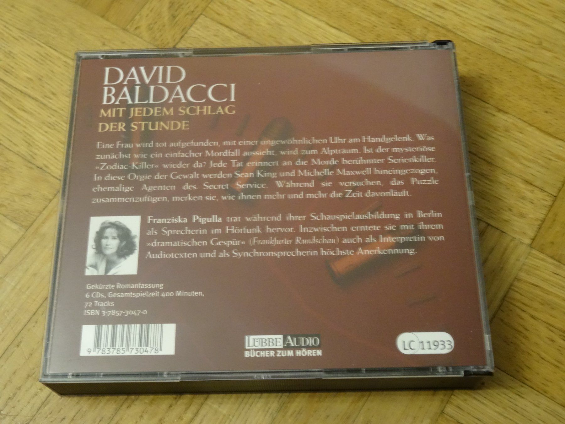 Audiolibri: Franziska Pigulla liest - David Baldacci Mit jedem Schlag CD – Usato da Olten venduto da Disc-Ausverkauf 1