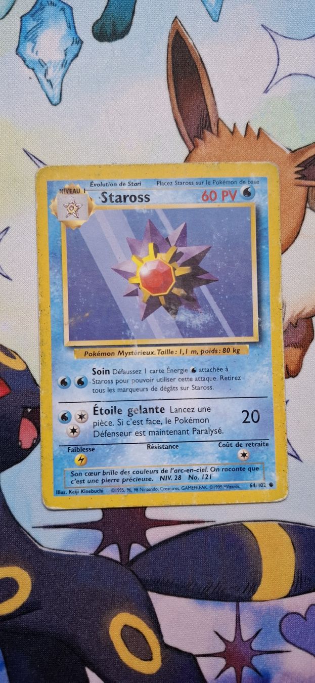 Pokémon Carte collezionabili: Staross Set de Base - 64/102 FR – Usato da Petit-Lancy venduto da Kara_TCG 1