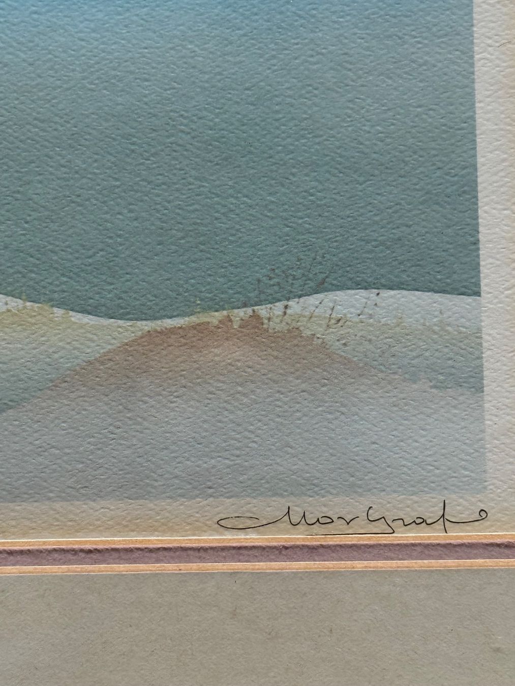 Grafica & Litografie: Lithographie PETER MARKGRAF Drifting Snow – Usato da Konolfingen venduto da petzipetz 2