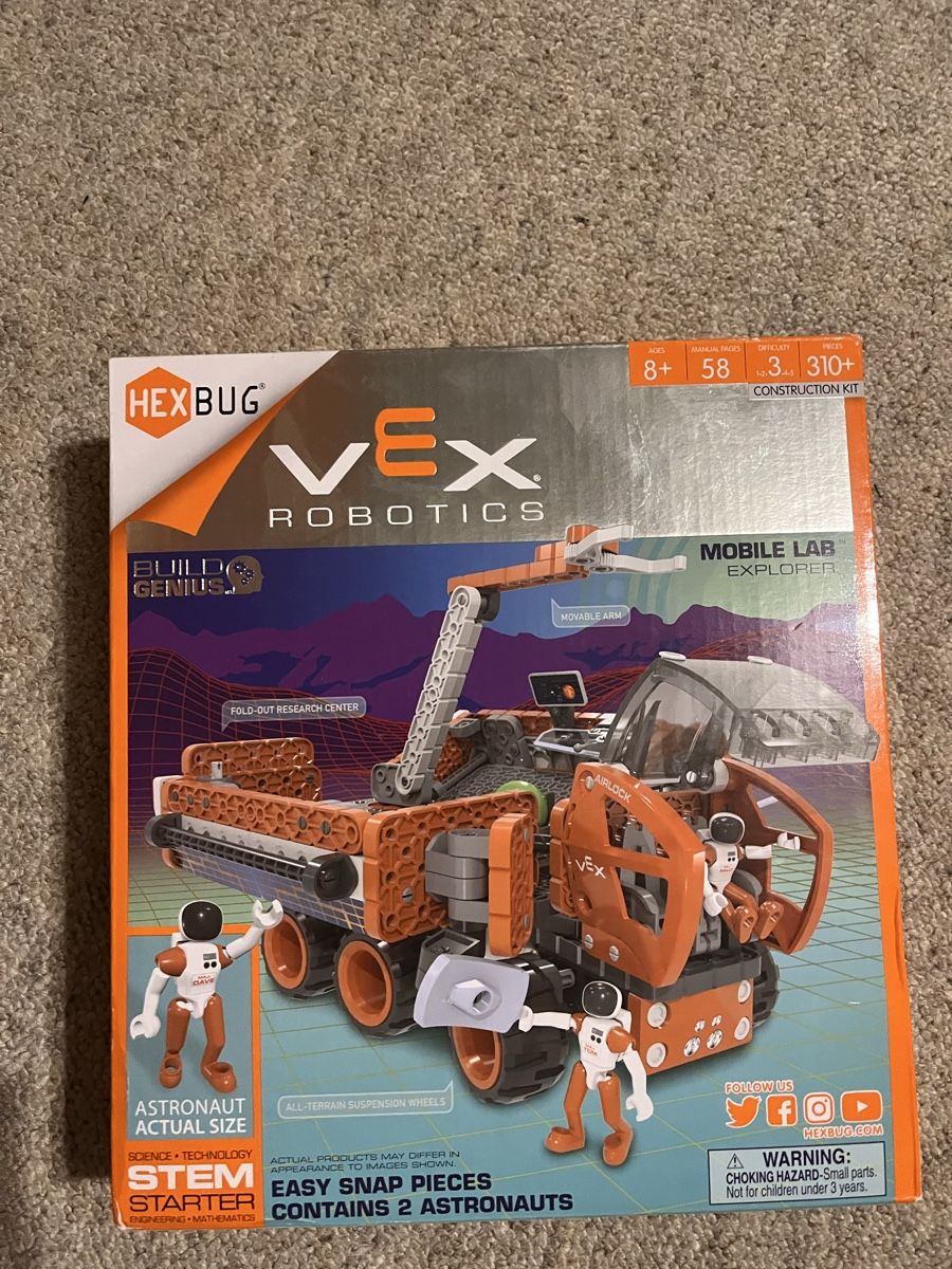 Kit di costruzioni: VEX Robotics Mobile Lab Construction Kit 8+ – Nuovo e nell'imballaggio originale da Baden venduto da miavenda