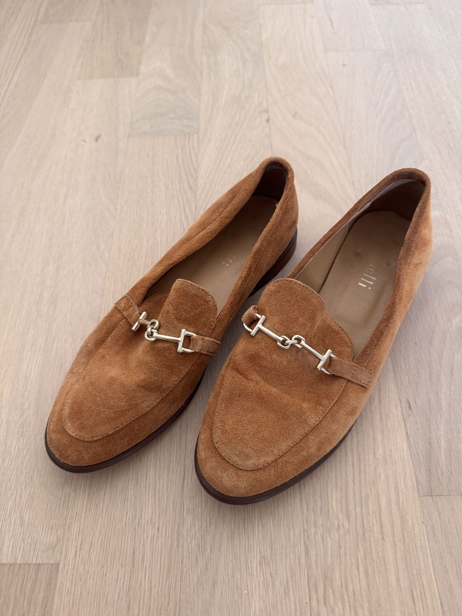 Scarpe da donna: Loafers Minelli brown suede size 36 – Usato da Dübendorf venduto da ClaraS. 1