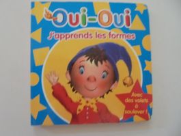 Oui-Oui " j'apprends les formes " livre cartonné avec volets