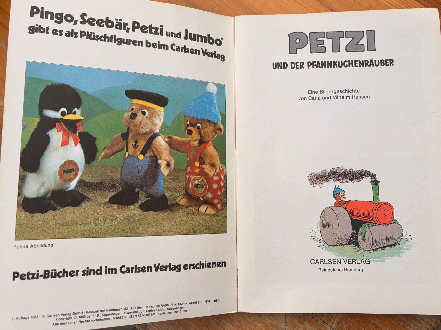 Fumetti: Petzi und der Pfannkuchenräuber – Usato da Jonen venduto da f_abiiiennee 2