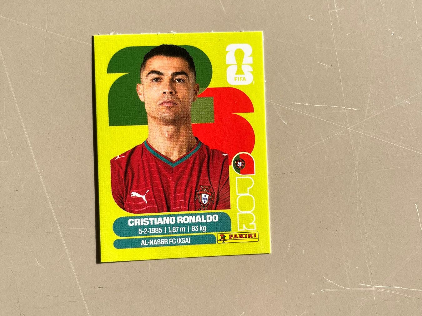 Panini Carte collezionabili: Panini WM 2026 Cristiano Ronaldo – Usato da Gland venduto da UltraZebra1897