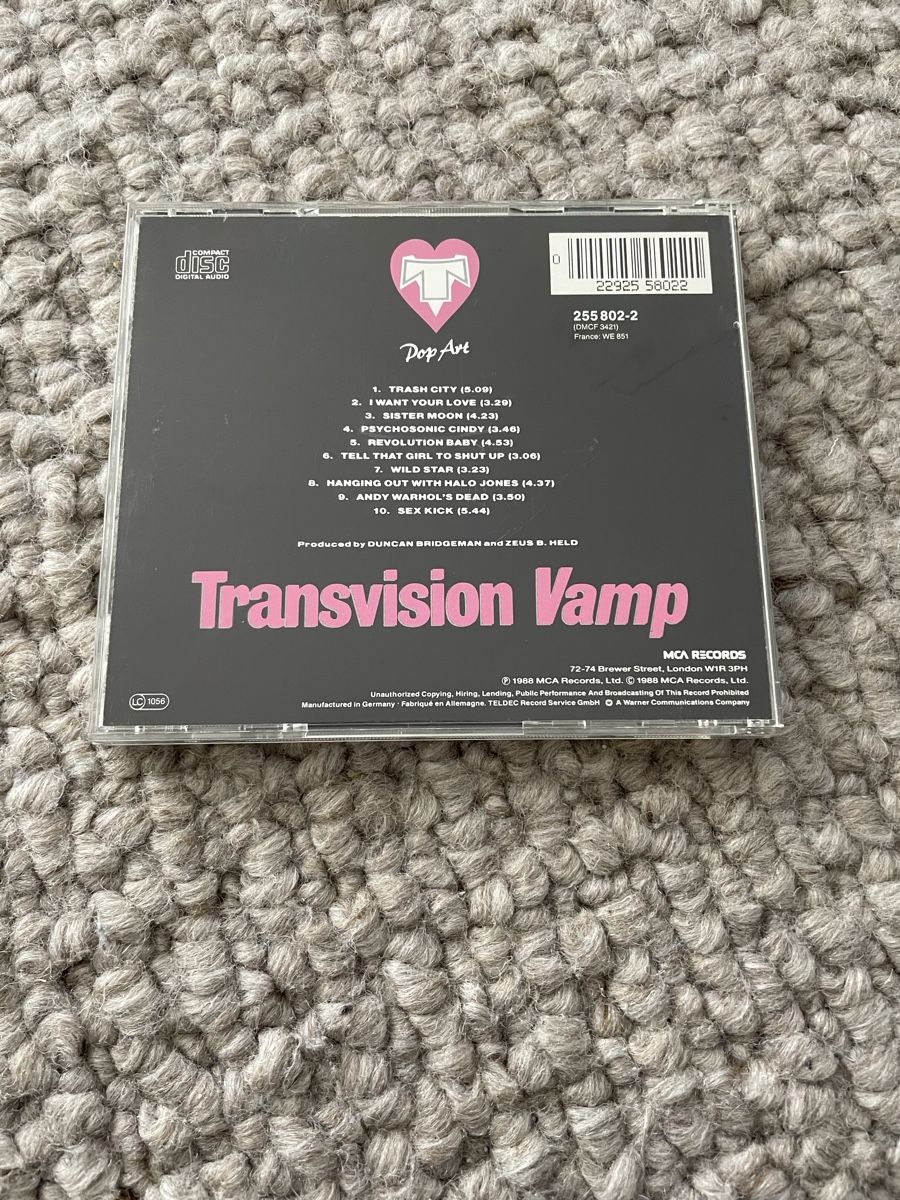 CD: CD Transvision Vamp - Pop Art – Usato da Reinach AG venduto da trigger7811 1