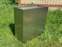 LUWASA Noblesse Square Pflanzgefäss, Edelstahl, Top Zustand!